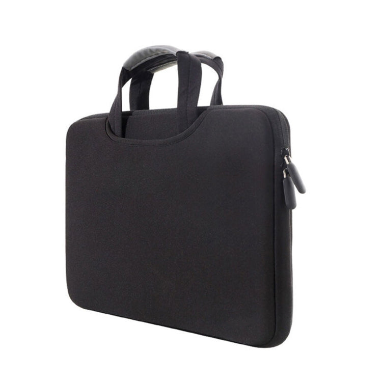 15.4 inch Portable Air Permeable Handheld Sleeve Bag for MacBook Air / Pro, Lenovo and other Laptops, Size: 38x27.5x3.5cm, 15.4 inch Magenta, 15.4 inch Blue, 15.4 inch Grey, 15.4 inch Green, 15.4 inch Pink, 15.4 inch Black