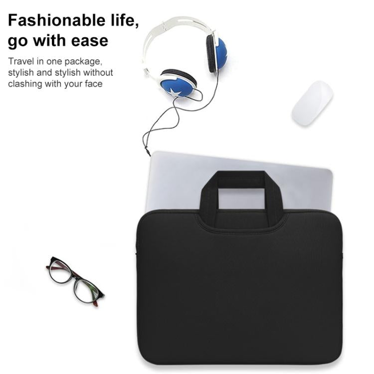 15.4 inch Portable Air Permeable Handheld Sleeve Bag for MacBook Air / Pro, Lenovo and other Laptops, Size: 38x27.5x3.5cm, 15.4 inch Grey, 15.4 inch Green, 15.4 inch Pink, 15.4 inch Black