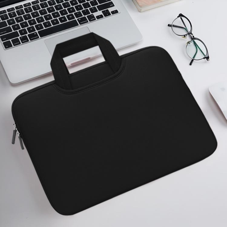 15.4 inch Portable Air Permeable Handheld Sleeve Bag for MacBook Air / Pro, Lenovo and other Laptops, Size: 38x27.5x3.5cm, 15.4 inch Grey, 15.4 inch Green, 15.4 inch Pink, 15.4 inch Black