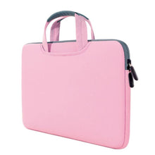 Load image into Gallery viewer, 15.6 inch Portable Air Permeable Handheld Sleeve Bag for Laptops, Size: 41.5x30.0x3.5cm, 15.6 inch Magenta, 15.6 inch Black, 15.6 inch Pink, 15.6 inch Green, 15.6 inch Grey