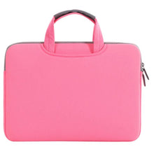 Load image into Gallery viewer, 15.6 inch Portable Air Permeable Handheld Sleeve Bag for Laptops, Size: 41.5x30.0x3.5cm, 15.6 inch Magenta, 15.6 inch Black, 15.6 inch Pink, 15.6 inch Green, 15.6 inch Grey