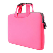 Load image into Gallery viewer, 15.6 inch Portable Air Permeable Handheld Sleeve Bag for Laptops, Size: 41.5x30.0x3.5cm, 15.6 inch Magenta, 15.6 inch Black, 15.6 inch Pink, 15.6 inch Green, 15.6 inch Grey