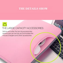 Load image into Gallery viewer, 15.6 inch Portable Air Permeable Handheld Sleeve Bag for Laptops, Size: 41.5x30.0x3.5cm, 15.6 inch Magenta, 15.6 inch Black, 15.6 inch Pink, 15.6 inch Green, 15.6 inch Grey