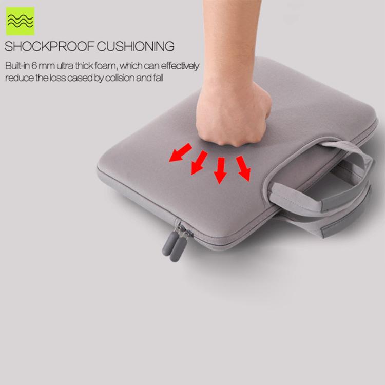 15.6 inch Portable Air Permeable Handheld Sleeve Bag for Laptops, Size: 41.5x30.0x3.5cm, 15.6 inch Magenta, 15.6 inch Black, 15.6 inch Pink, 15.6 inch Green, 15.6 inch Grey