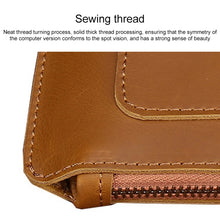 Load image into Gallery viewer, Universal Genuine Leather Business Zipper Laptop Tablet Bag For 12 inch and Below, 12 inch