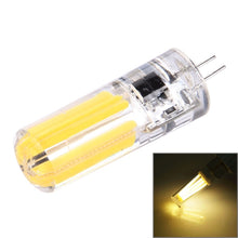 Load image into Gallery viewer, G4 4W Silicone Dimmable 8 LED Filament Light Bulb for Halls, AC 220-240V