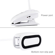 Load image into Gallery viewer, 28 LEDs Flexible Goose Neck Hollow Ring Design Eye Protection Light with Clip &amp; Small Night Light Function