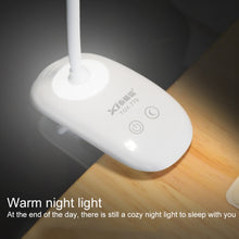 Load image into Gallery viewer, 28 LEDs Flexible Goose Neck Hollow Ring Design Eye Protection Light with Clip &amp; Small Night Light Function