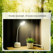 Load image into Gallery viewer, 28 LEDs Flexible Goose Neck Hollow Ring Design Eye Protection Light with Pen Holder / Small Night Light Function