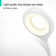 Load image into Gallery viewer, 28 LEDs Flexible Goose Neck Hollow Ring Design Eye Protection Light with Pen Holder / Small Night Light Function