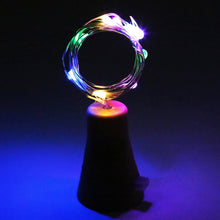 Load image into Gallery viewer, 1m 10 LEDs SMD 0603 Solar Powered Copper Wire String Light  Fairy Lamp Decorative Light, 1m Blue Light, 1m Colorful Light, 1m White Light, 1m Warm White