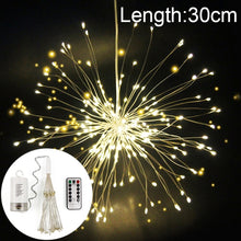 Load image into Gallery viewer, 150 LEDs Batteries Box LED Decorative Light with Remote Control, 30CM Colorful Light, 30CM White Light, 30CM Warm White
