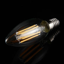 Load image into Gallery viewer, 6 LEDs 450 LM Retro Energy Saving Light for Halls, AC 220V, Apiciform E14 6W 220V White Light, Apiciform E14 6W 220V Warm White