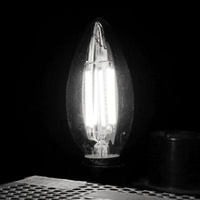 Load image into Gallery viewer, 6 LEDs 450 LM Retro Energy Saving Light for Halls, AC 220V, Apiciform E14 6W 220V White Light, Apiciform E14 6W 220V Warm White