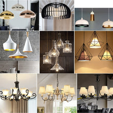 Load image into Gallery viewer, 6 LEDs 450 LM Retro Energy Saving Light for Halls, AC 220V, Apiciform E14 6W 220V White Light, Apiciform E14 6W 220V Warm White