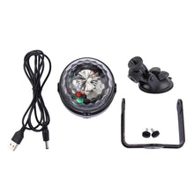 Load image into Gallery viewer, USB Sound Control Rotating Disco DJ Light, DC 5V