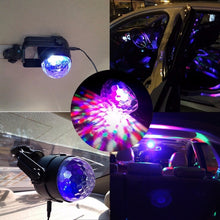 Load image into Gallery viewer, USB Sound Control Rotating Disco DJ Light, DC 5V