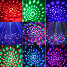 Load image into Gallery viewer, USB Sound Control Rotating Disco DJ Light, DC 5V