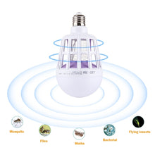 Load image into Gallery viewer, Fly Pest Insects Reject Zapper LED Ball Steep Light, AC 175-265V