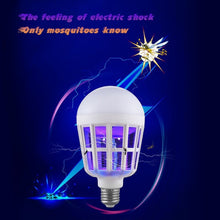 Load image into Gallery viewer, Fly Pest Insects Reject Zapper LED Ball Steep Light, AC 175-265V