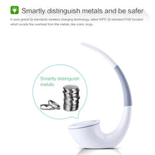 Load image into Gallery viewer, NILLKIN 2 in 1 QI Standard Smart Recognition 1A 5W Wireless Charger + LED Light Lamp with USB Charging Port Indicator