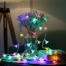 Load image into Gallery viewer, 6m 40 LEDs Cherry Blossom  Holiday Decorative Light, Battery Powered, 6m Colorful Light, 6m Warm White Light