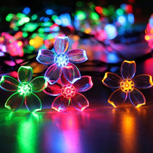 Load image into Gallery viewer, 6m 40 LEDs Cherry Blossom  Holiday Decorative Light, Battery Powered, 6m Colorful Light, 6m Warm White Light
