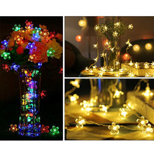 Load image into Gallery viewer, 6m 40 LEDs Cherry Blossom  Holiday Decorative Light, Battery Powered, 6m Colorful Light, 6m Warm White Light