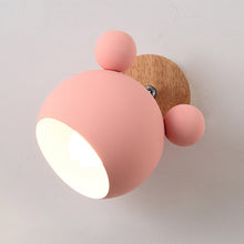 Load image into Gallery viewer, Creative Cartoon E27 LED Warm White Light Wall Lamp for Bedside Passage