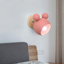 Load image into Gallery viewer, Creative Cartoon E27 LED Warm White Light Wall Lamp for Bedside Passage
