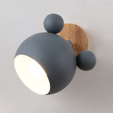 Load image into Gallery viewer, Creative Cartoon E27 LED Warm White Light Wall Lamp for Bedside Passage