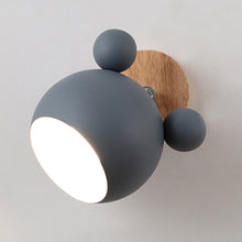 Load image into Gallery viewer, Creative Cartoon E27 LED White Light Wall Lamp for Bedside Passage