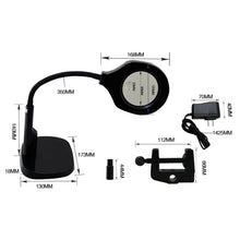 Load image into Gallery viewer, BEST Adjustable Desk Magnifier Lamp LED Light Magnifying Glass (Voltage 220V), 9145T Magnifier
