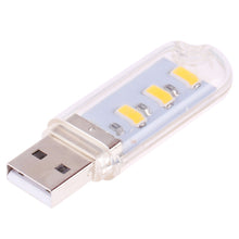 Load image into Gallery viewer, 3 LEDs 5730 SMD USB LED Book Light Portable Night Lamp, 3 LEDs