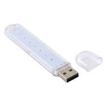 Load image into Gallery viewer, 3W 8 LEDs 5730 SMD USB LED Book Light Portable Night Lamp, DC 5V, 8 LEDs