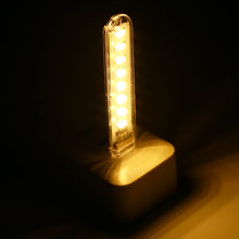 Load image into Gallery viewer, 3W 8 LEDs 5730 SMD USB LED Book Light Portable Night Lamp, DC 5V, 8 LEDs