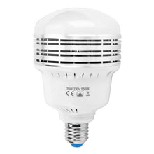 Load image into Gallery viewer, MANTOO PGL35 35W 120V 5500K 3900LM LED Light Bulb for Photography Lighting, 120V 3900LM