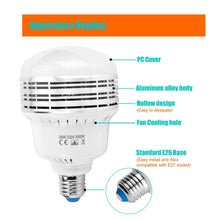 Load image into Gallery viewer, MANTOO PGL35 35W 120V 5500K 3900LM LED Light Bulb for Photography Lighting, 120V 3900LM