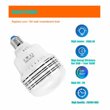 Load image into Gallery viewer, MANTOO PGL35 35W 120V 5500K 3900LM LED Light Bulb for Photography Lighting, 120V 3900LM
