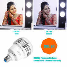 Load image into Gallery viewer, MANTOO PGL35 35W 120V 5500K 3900LM LED Light Bulb for Photography Lighting, 120V 3900LM
