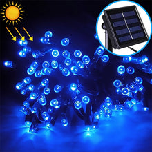 Load image into Gallery viewer, 200 LEDs Outdoor Waterproof Christmas Festival Decoration Solar Lamp String, Length: 22m