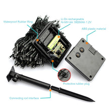 Load image into Gallery viewer, 200 LEDs Outdoor Waterproof Christmas Festival Decoration Solar Lamp String, Length: 22m