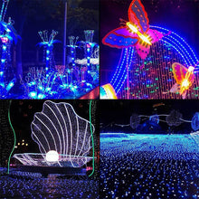 Load image into Gallery viewer, 200 LEDs Outdoor Waterproof Christmas Festival Decoration Solar Lamp String, Length: 22m