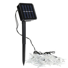Load image into Gallery viewer, Star Shape 20 LEDs Outdoor Garden Christmas Festival Decoration Solar Lamp String
