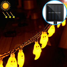 Load image into Gallery viewer, Ghost Shape 30 LEDs Outdoor Garden Waterproof Christmas Festival Decoration Solar Lamp String