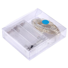 Load image into Gallery viewer, 50 LEDs SMD 0603 3 x AA Batteries Box Fairy Lamp Decorative Light, DC 5V, 5m Blue Light, 5m Colorful Light, 5m Pink Light, 5m Green Light, 5m Purple Light, 5m Red Light, 5m White Light, 5m Warm White, 5m Yellow Light