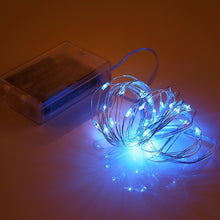 Load image into Gallery viewer, 50 LEDs SMD 0603 3 x AA Batteries Box Fairy Lamp Decorative Light, DC 5V, 5m Blue Light, 5m Colorful Light, 5m Pink Light, 5m Green Light, 5m Purple Light, 5m Red Light, 5m White Light, 5m Warm White, 5m Yellow Light