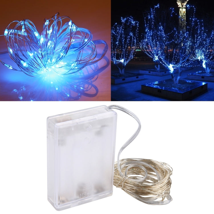50 LEDs SMD 0603 3 x AA Batteries Box Fairy Lamp Decorative Light, DC 5V, 5m Purple Light, 5m Red Light, 5m White Light, 5m Warm White, 5m Yellow Light, 5m Blue Light, 5m Colorful Light, 5m Pink Light, 5m Green Light