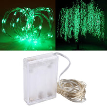 Load image into Gallery viewer, 50 LEDs SMD 0603 3 x AA Batteries Box Fairy Lamp Decorative Light, DC 5V, 5m Blue Light, 5m Colorful Light, 5m Pink Light, 5m Green Light, 5m Purple Light, 5m Red Light, 5m White Light, 5m Warm White, 5m Yellow Light