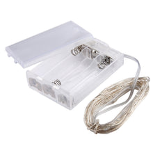 Load image into Gallery viewer, 50 LEDs SMD 0603 3 x AA Batteries Box Fairy Lamp Decorative Light, DC 5V, 5m Purple Light, 5m Red Light, 5m White Light, 5m Warm White, 5m Yellow Light, 5m Blue Light, 5m Colorful Light, 5m Pink Light, 5m Green Light